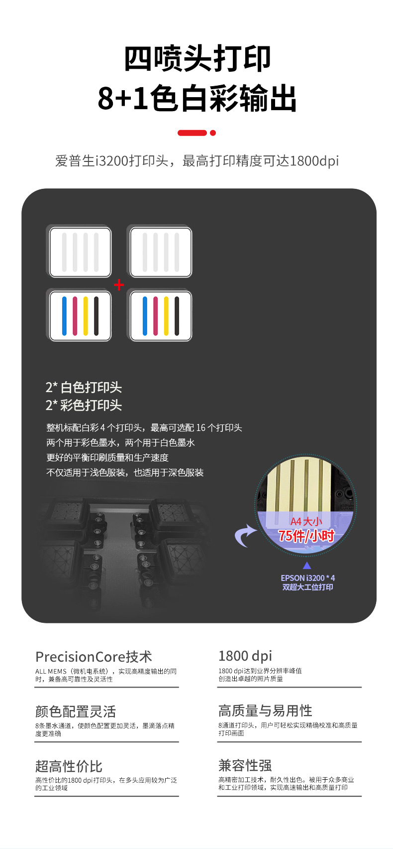 潮牌服裝打印機
