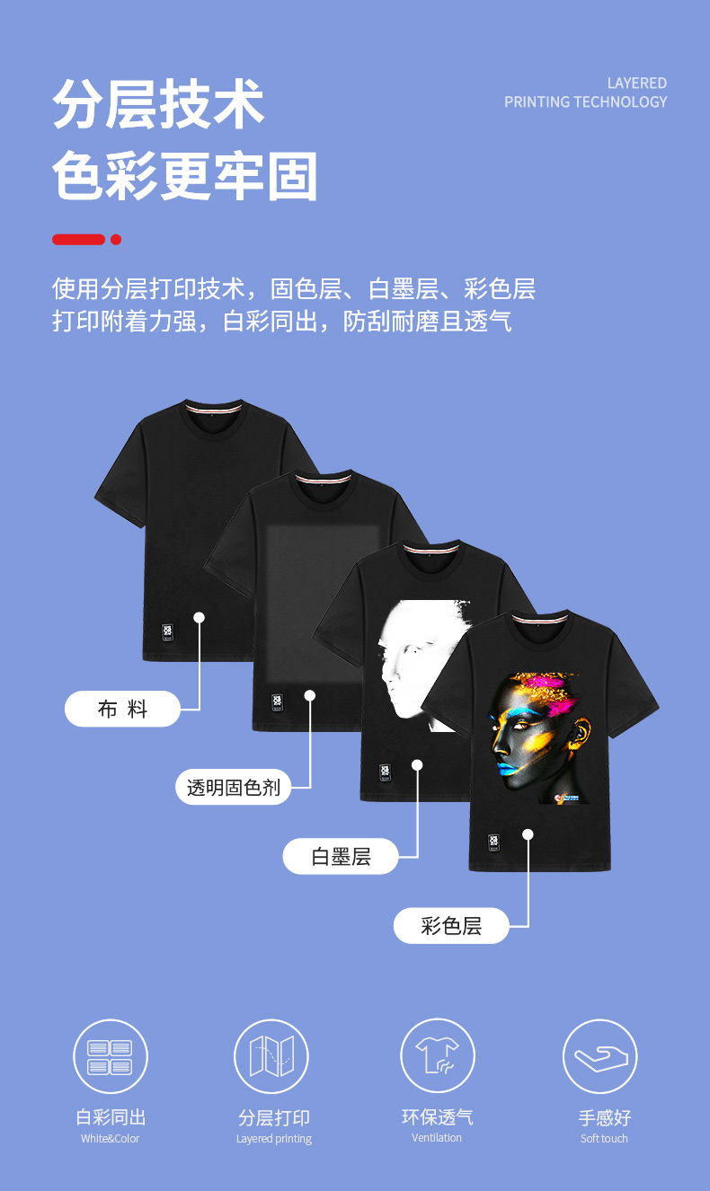 寬松T恤打印機