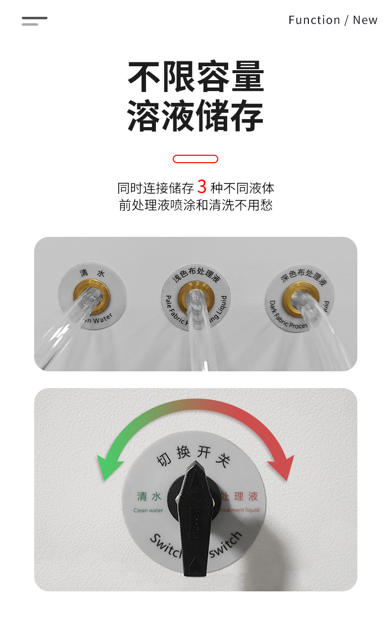 卫衣前处理喷淋机